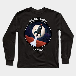 TRAVEL ACROSS  THE UNIVERSE Long Sleeve T-Shirt